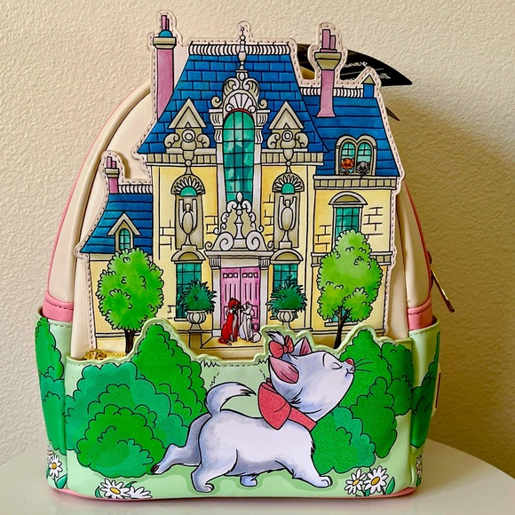Disney Loungefly The Aristocats Marie House Mini Backpack - NWT Backpacks